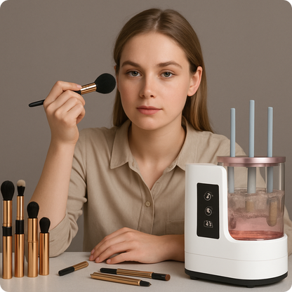 BRUSH BLOOM - Makeup Brushes Cleaner & Dryer
