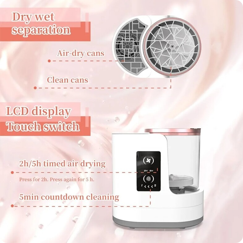BRUSH BLOOM - Makeup Brushes Cleaner & Dryer