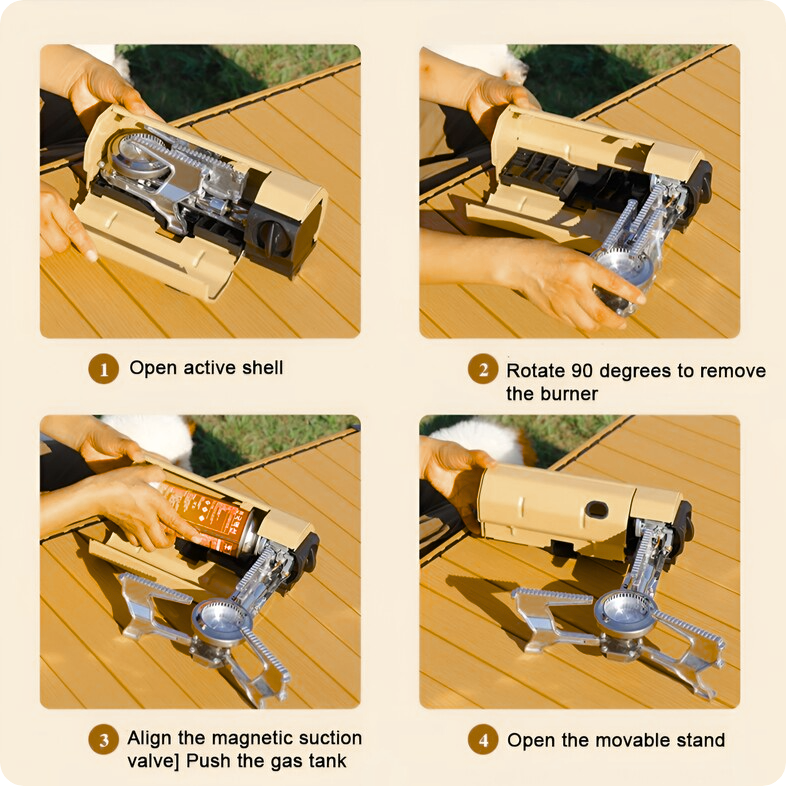 CAMPFLAME-Portable Gas Stove