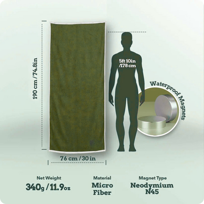 TOWELEVO-Magnetic Towel